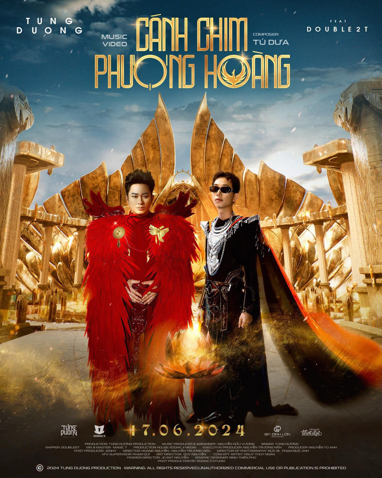 Ca sĩ Tùng Dương ra mắt MV “Cánh chim phượng hoàng” hoành tráng và ý nghĩa