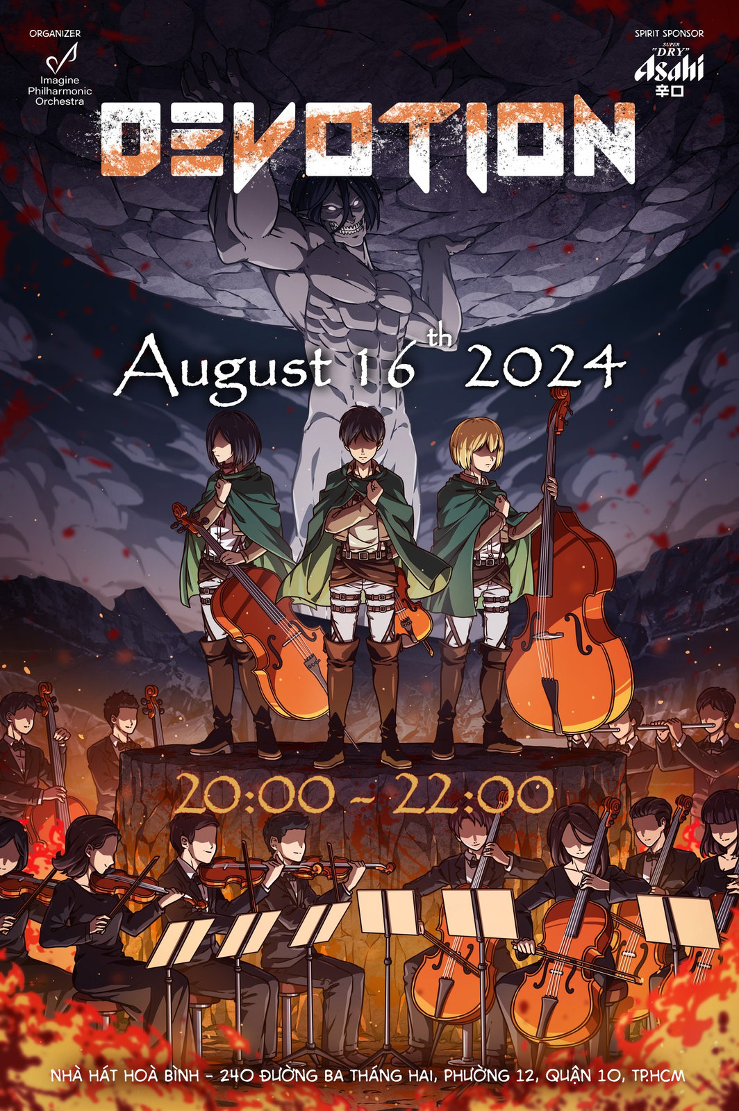 Concert Devotion: Hành trình xuyên không gian và thời gian cùng "Attack on Titan"