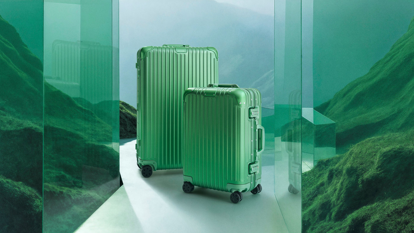 Rimowa & sắc xanh Emerald cho phiên bản màu mới của dòng vali nhôm cao cấp
