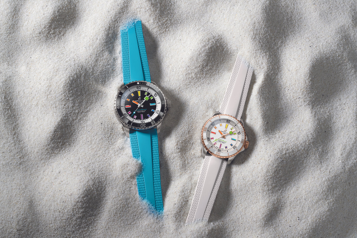 Chiêm ngưỡng “cầu vồng” dưới đáy đại dương cùng Breitling Superocean mới
