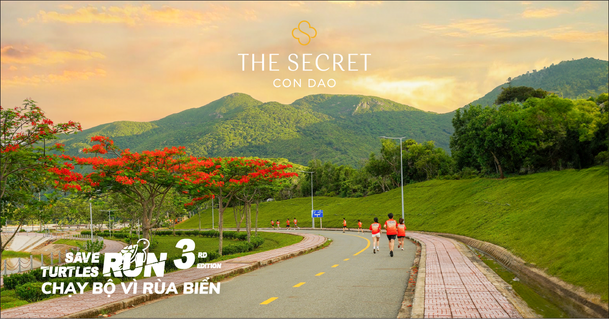 Save Turtles Run 2024 – “Chạy bộ vì rùa biển” mùa 3 cùng The Secret Côn Đảo