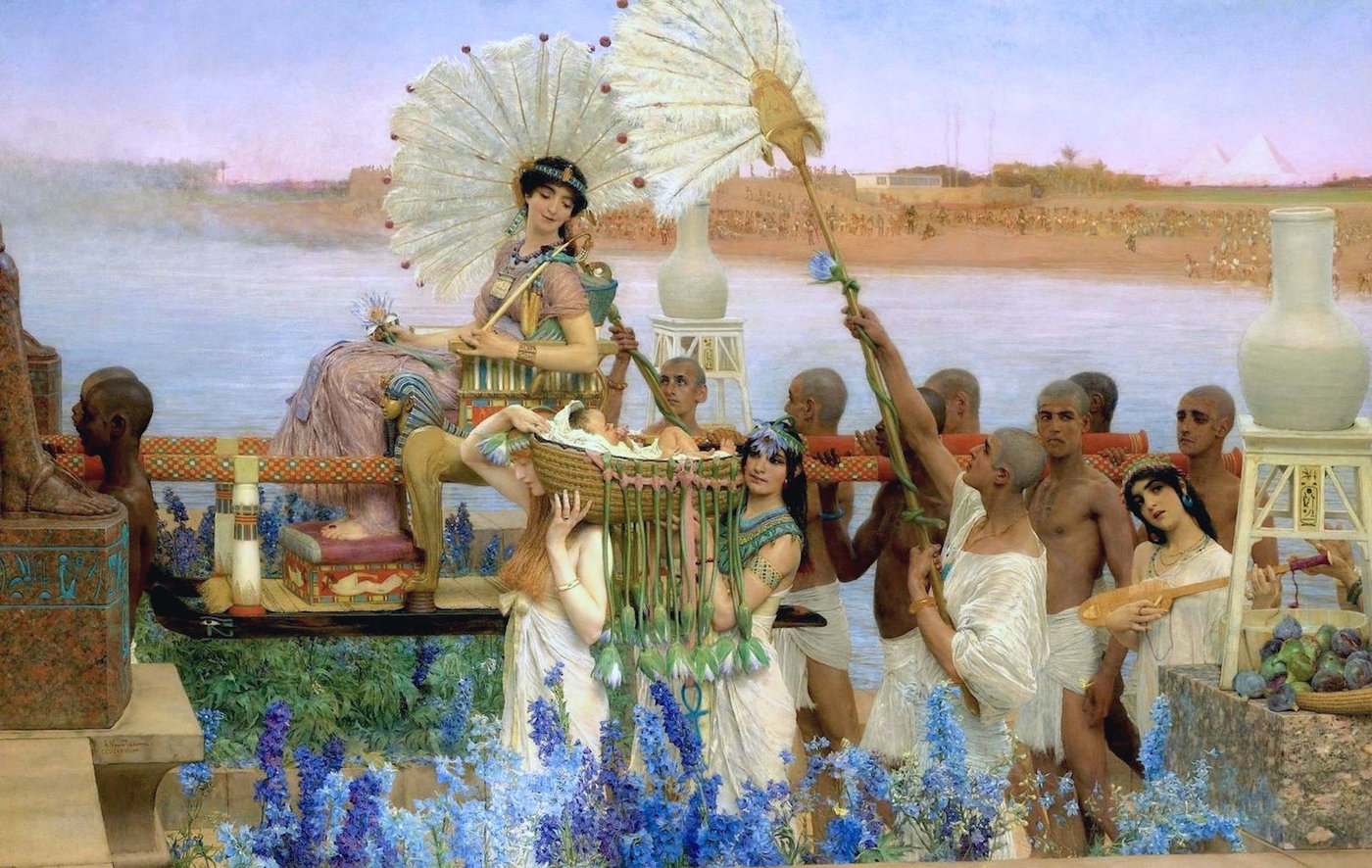 Phía sau vẻ đẹp mỹ lệ trong họa phẩm “Tìm thấy Moses” của Lawrence Alma-Tadema
