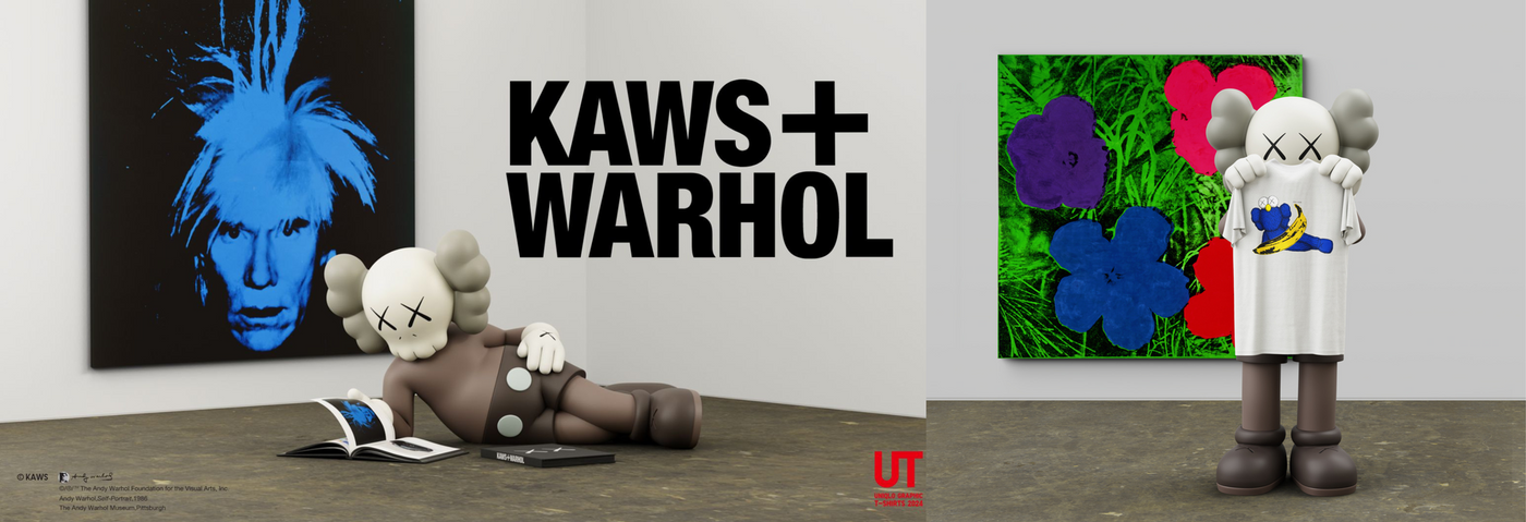 UNIQLO gây sốt với BST áo thun mới: Hiện tượng KAWS kết hợp cùng huyền thoại Andy Warhol