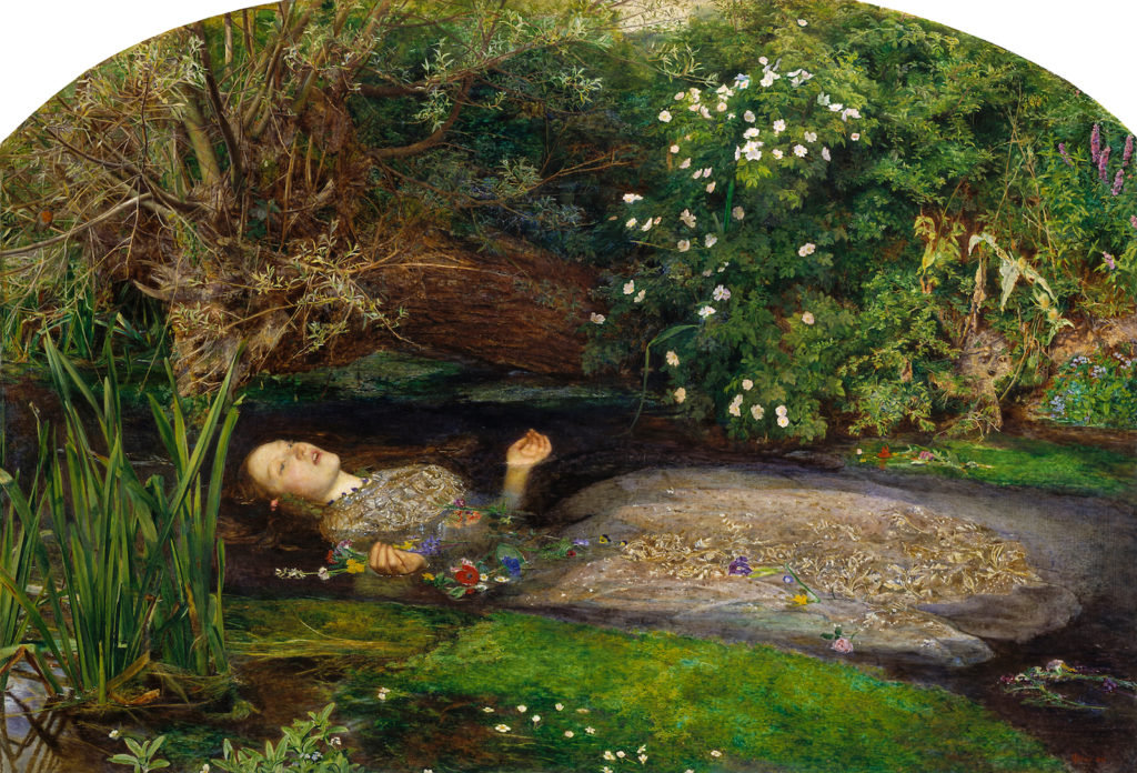 “Ophelia” của John Everett Millais: Nỗi buồn man mác ẩn sau vẻ đẹp mong manh
