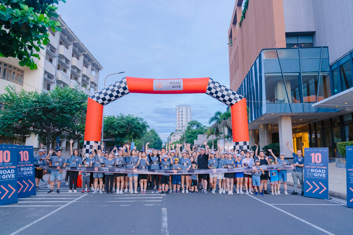 Giải chạy từ thiện Road to Give Nha Trang 2024 thành công tốt đẹp