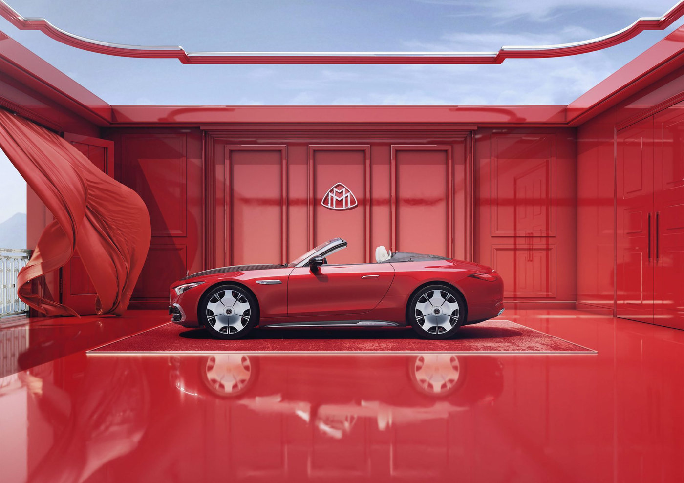 Mercedes-Maybach SL có thêm thành viên mới: Series Monogram thể thao 2 chỗ ngồi