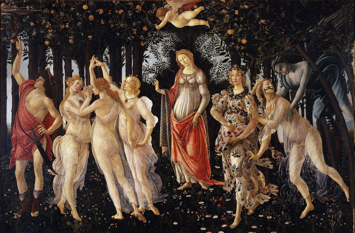 Bật mí 7 sự thật độc đáo về kiệt tác "La Primavera" của danh họa Sandro Botticelli