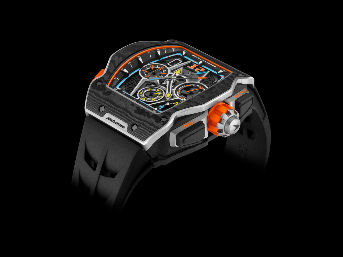 Phá vỡ giới hạn với RM 65-01 McLaren Automatic Split-Seconds  Chronograph W1