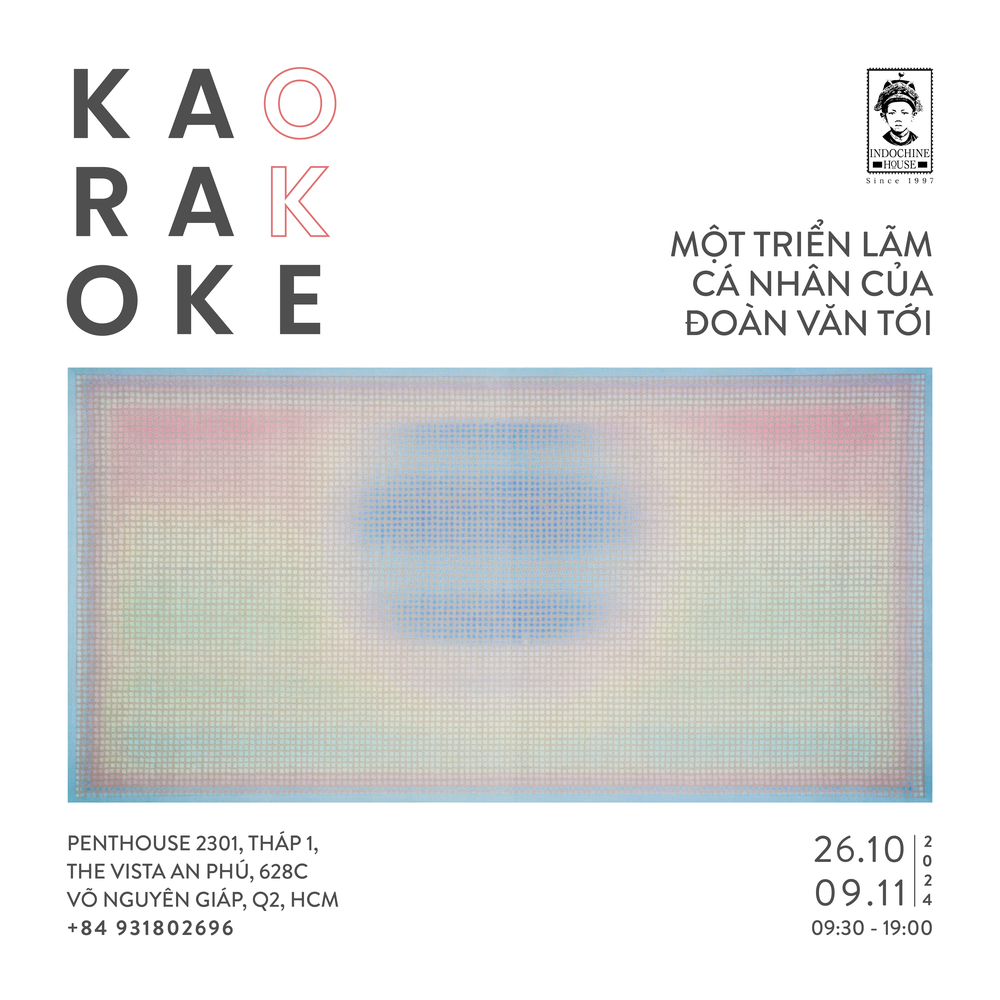 Triển lãm "Karaoke – Karaoke": Hoạ sĩ Đoàn Văn Tới và hành trình khám phá bản thân