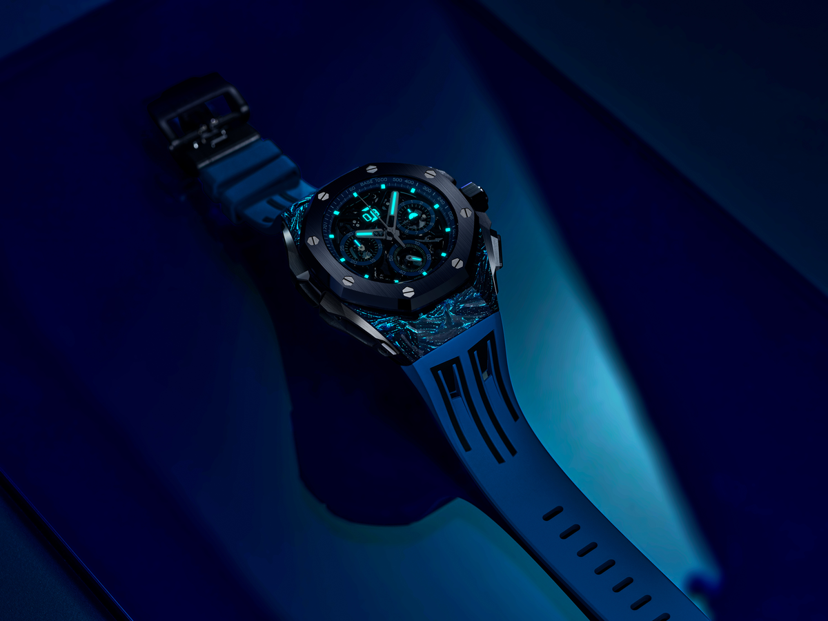 Audemars Piguet giới thiệu biến thể mới của Carbon trên BST Royal Oak Concept