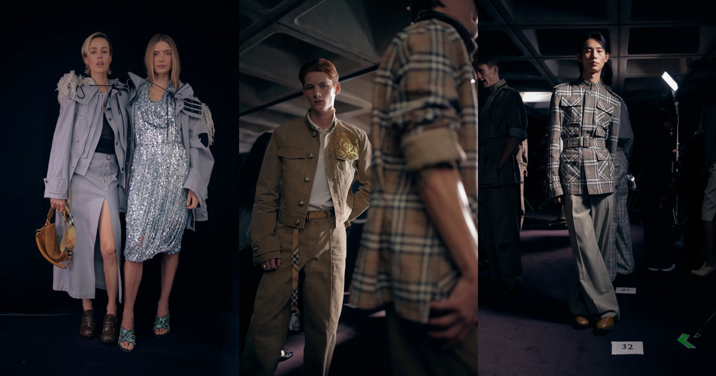 BST Burberry Xuân Hè 2025: Kỷ nguyên mới của phong cách sartorial