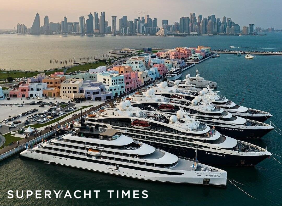 Triển lãm Du Thuyền Qatar lần đầu tiên: Đêm hội du thuyền sôi động tại Cảng Cổ Doha