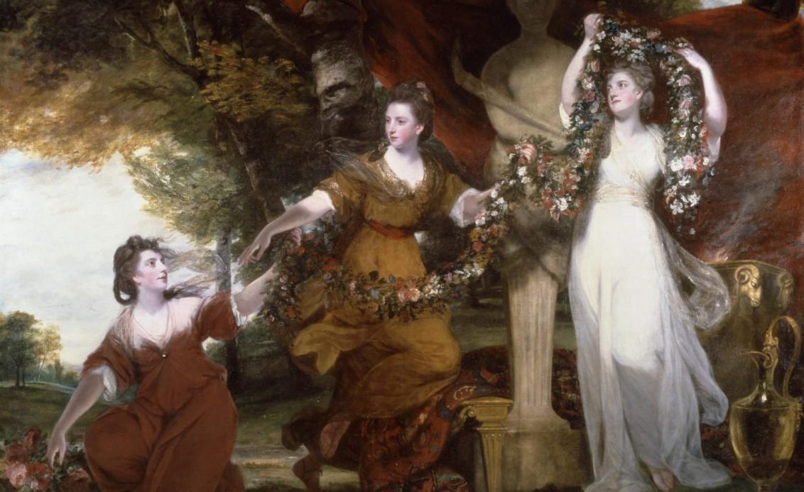 "Three Ladies Adorning a Term of Hymen" của Reynolds – Kiệt tác hội hoạ tân cổ điển