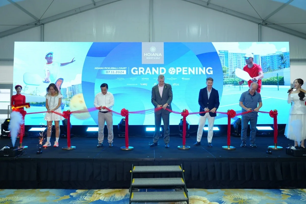 Hoiana Resort & Golf khai trương Hoiana Pickleball Court đẳng cấp quốc tế