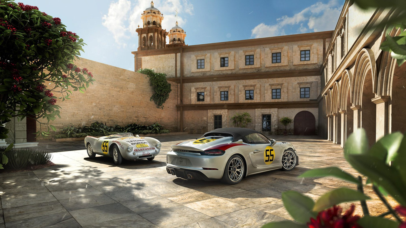 Porsche 718 Spyder RS Panamericana Special tôn vinh 70 năm chinh phục đường đua