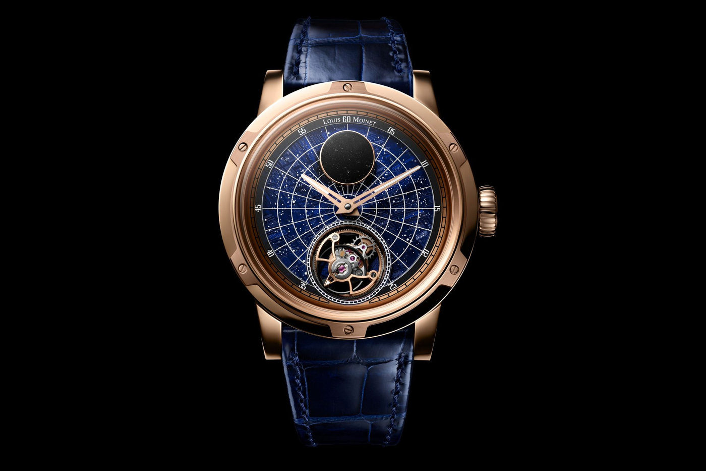 Chiêm ngưỡng vẻ đẹp huyền bí của đồng hồ Louis Moinet Starman phiên bản giới hạn