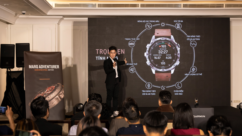 Tuyệt tác giới hạn: Garmin MARQ Adventurer (Gen 2) – Phiên bản Thép Damascus