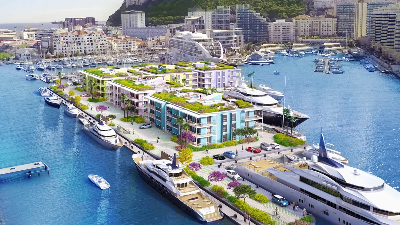 Gibraltar thuộc Anh quốc sắp có thêm bến đậu mới cho du thuyền siêu sang