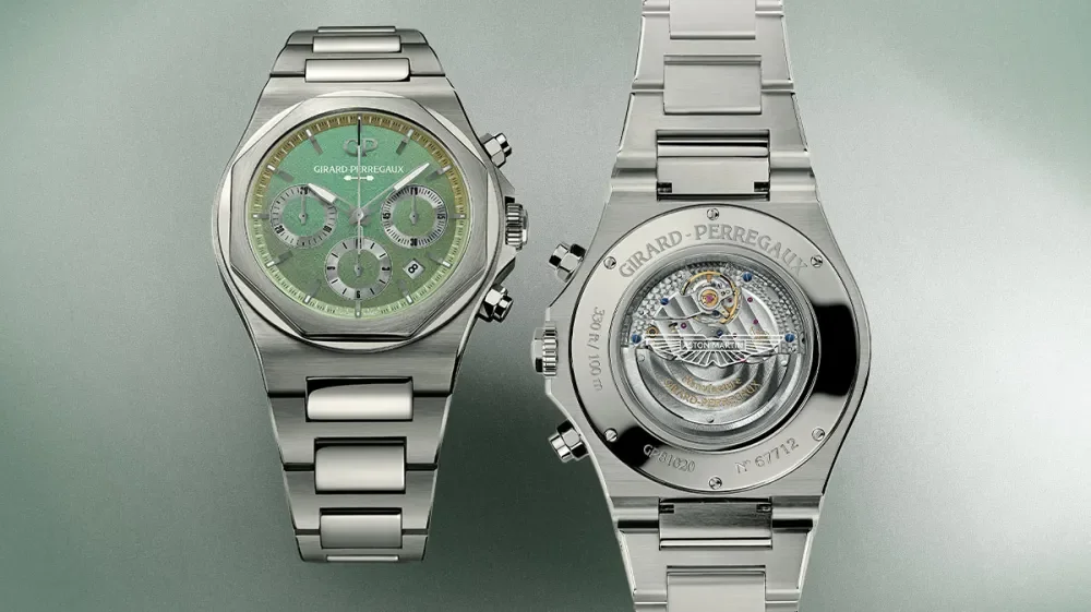 Laureato Chronograph Aston Martin Edition – Tuyệt tác Titanium với mặt số ánh kim