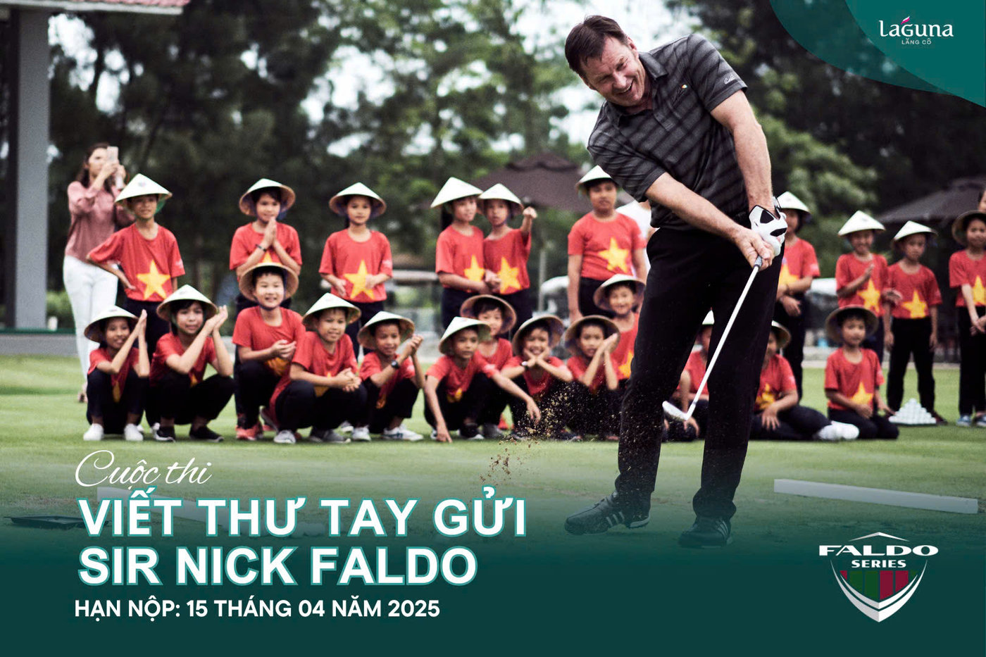 Laguna Lăng Cô phát động cuộc thi viết thư tay, tri ân huyền thoại Sir Nick Faldo