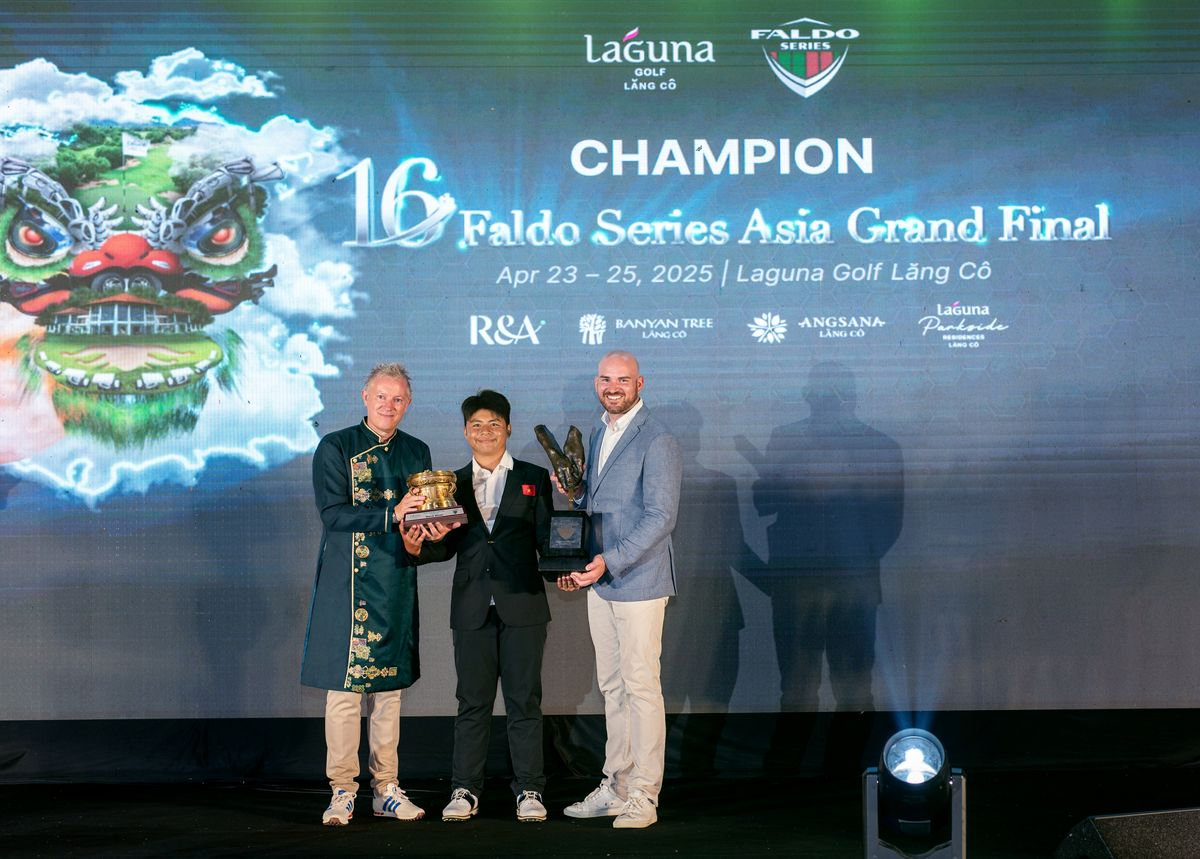 Golfer Việt trẻ Nguyễn Tuấn Anh chiến thắng giải vô địch Faldo Series Châu Á 2025