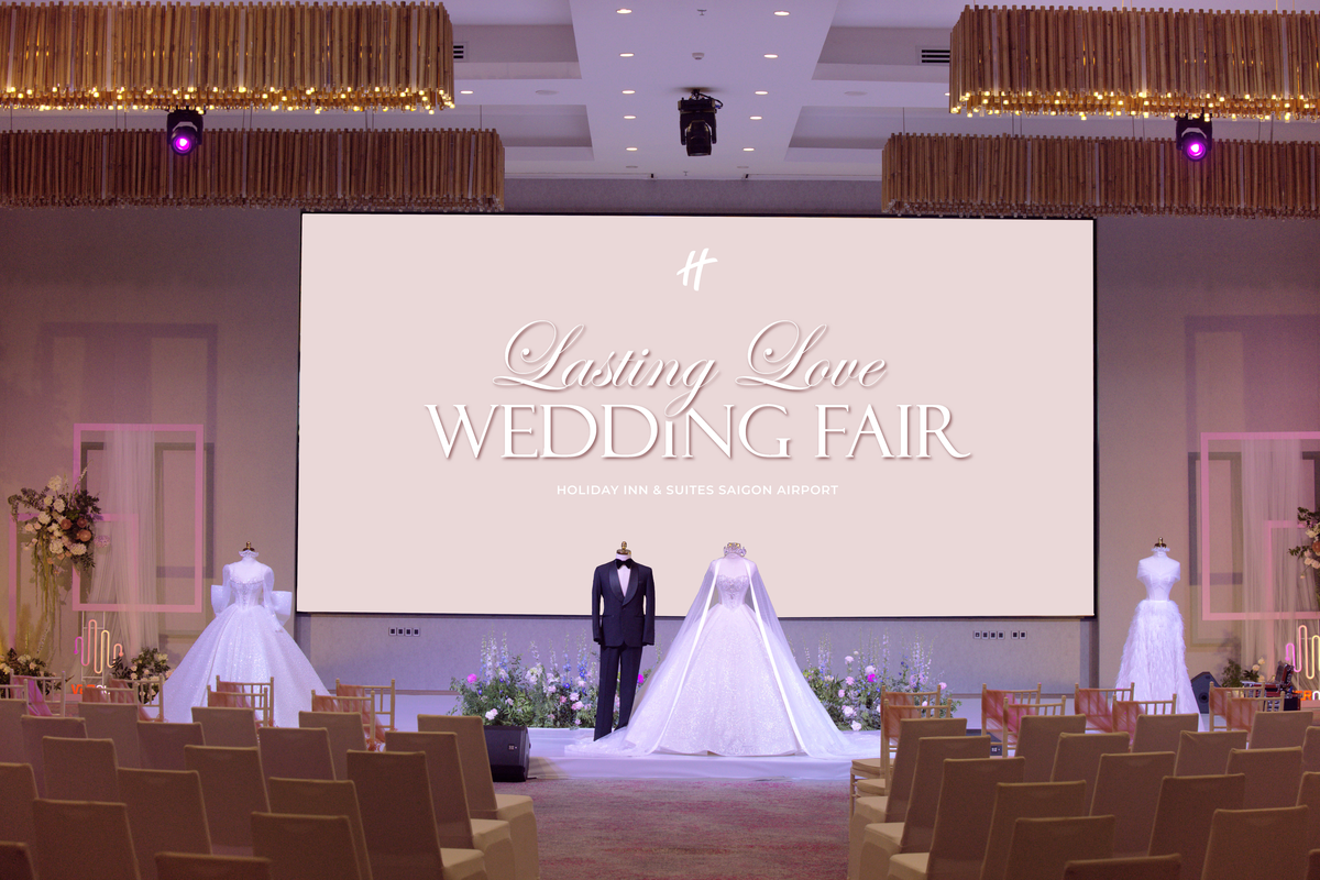 “Lasting Love” – Sự gắn kết vĩnh cữu: Triển lãm cưới 2025 tại Holiday Inn & Suites Saigon