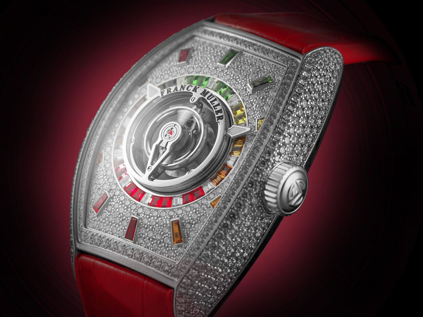 Franck Muller Grand Central Tourbillon Rainbow: Vũ điệu thời gian và ánh sáng