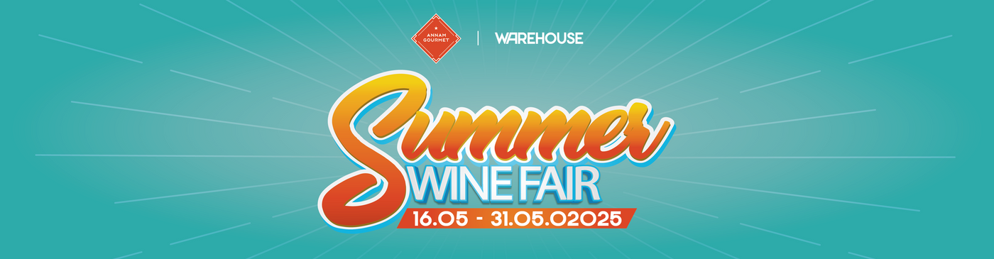 Summer Wine Fair 2025: Khám phá những dòng vang nhập khẩu trứ danh