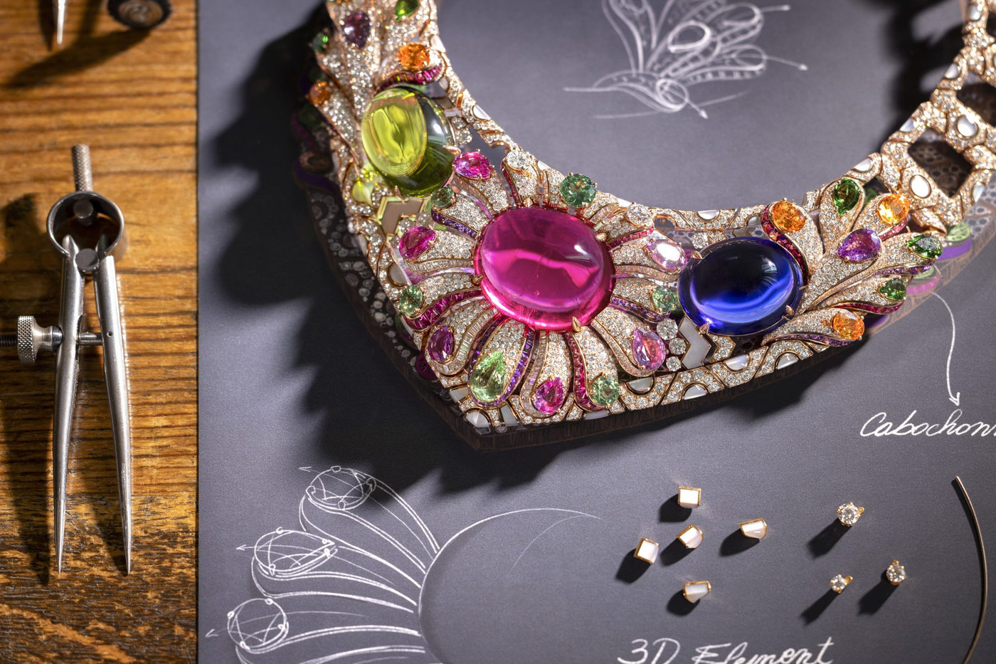 Bản hoà tấu sắc màu “Polychroma” từ Bvlgari – Vượt qua giới hạn của metiers d’art