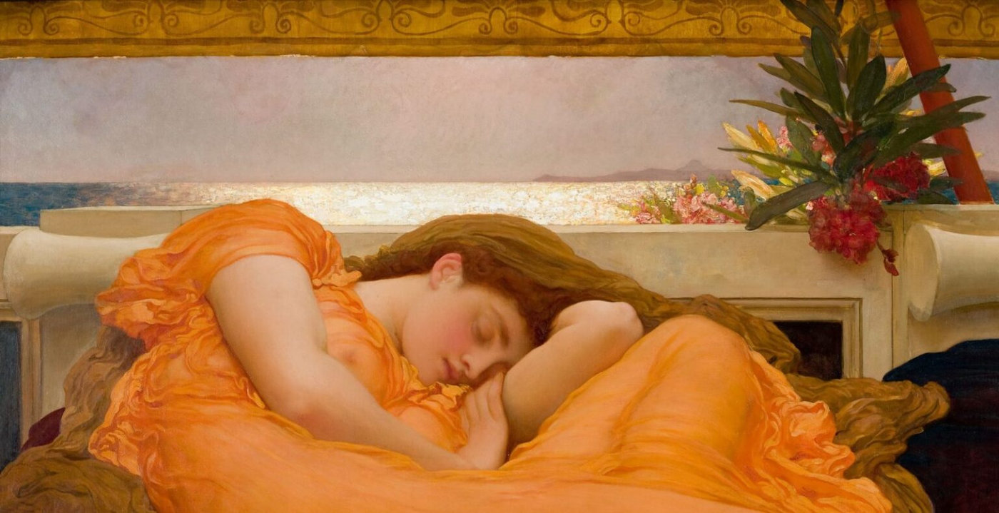 "Flaming June" – Sir Frederic Leighton: Kiệt tác từng bị lãng quên trong một lò sưởi cũ