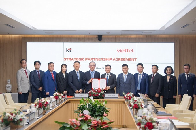Viettel và Korea Telecom ký kết đối tác chiến lược, đẩy nhanh quá trình chuyển đổi AI