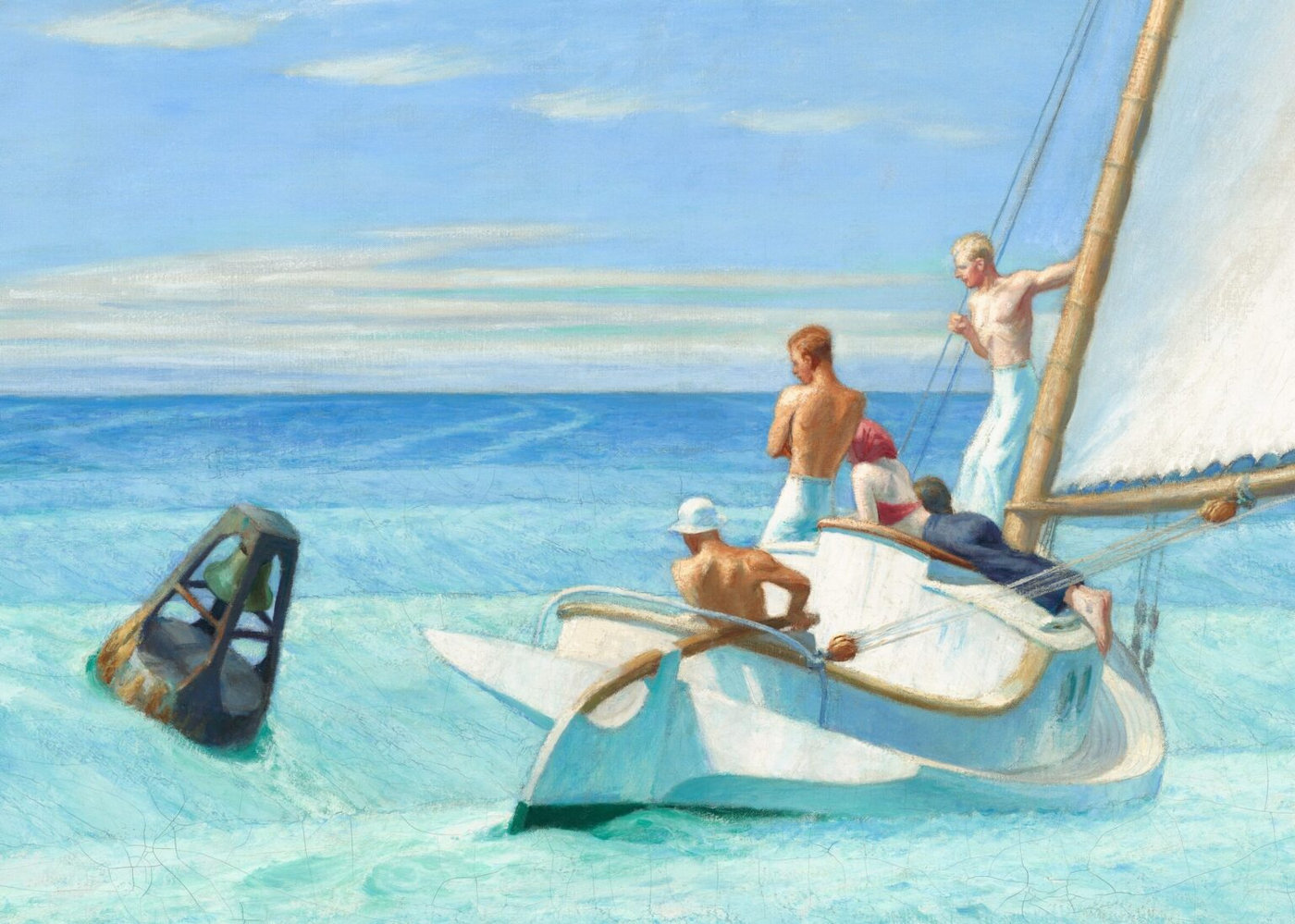 Tác phẩm “Sóng Lừng" của Edward Hopper: Ẩn sau vẻ bình yên là điềm báo bão tố
