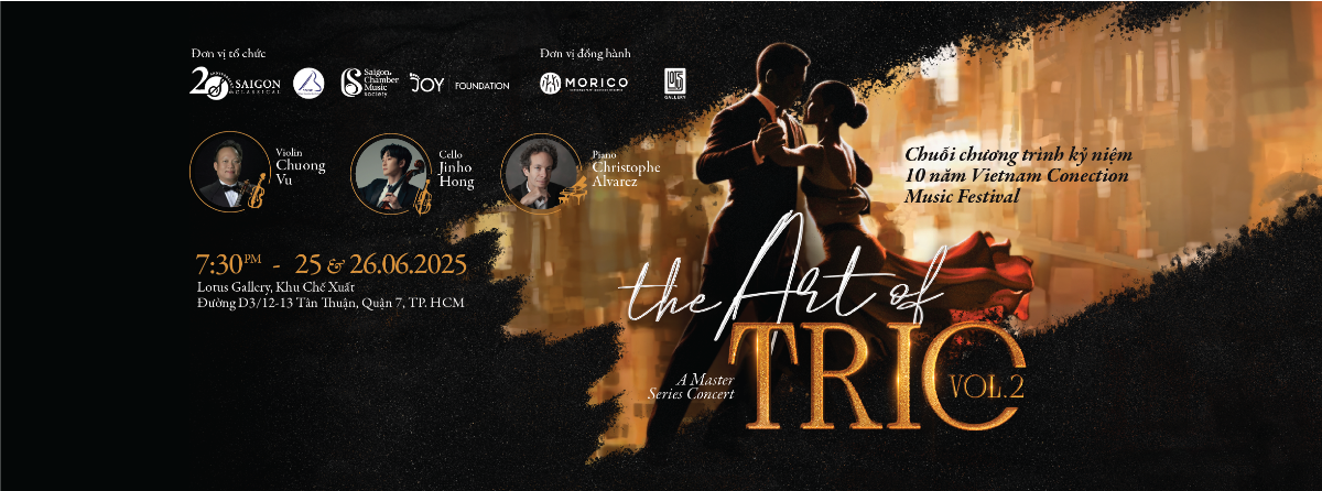Hành trình âm nhạc xuyên thời gian cùng đêm hoà nhạc "The Art of Trio Vol. 2" tháng 6 này