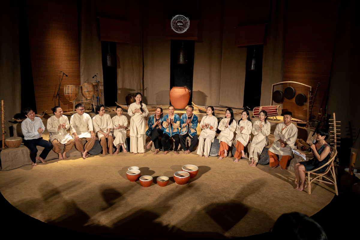 Từ lặng im thành âm thanh: GOm Show – kể chuyện âm nhạc bằng gốm