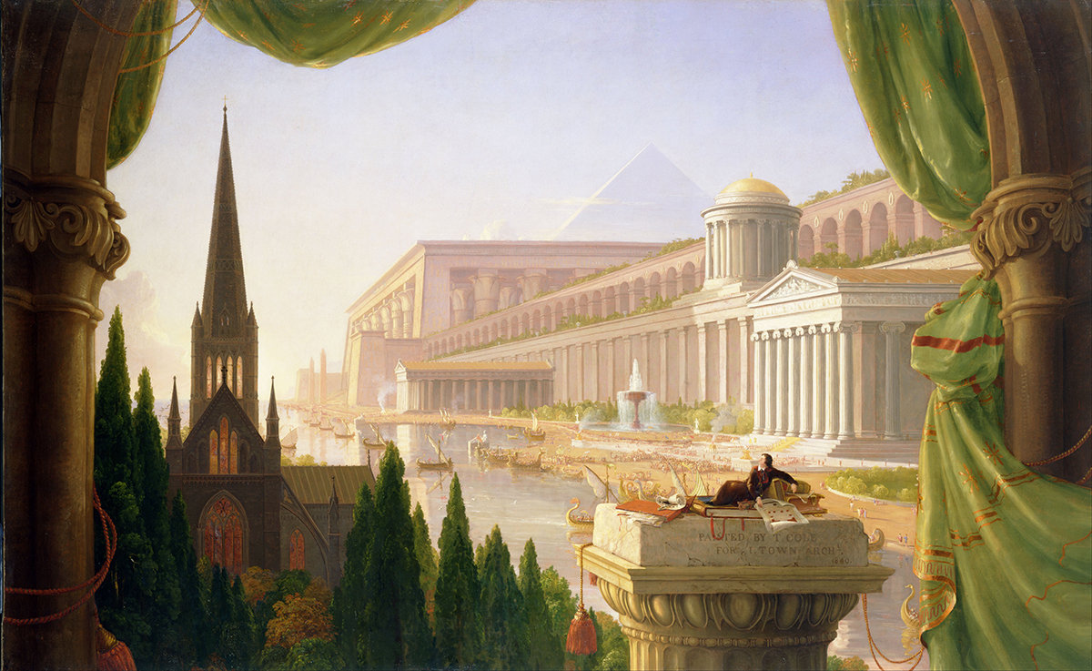 Thomas Cole và kiệt tác "The Architect’s Dream" – Hành trình qua các thời đại kiến trúc
