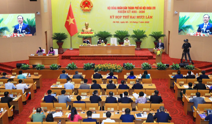 Hà Nội đặt mục tiêu tăng trưởng GRDP ít nhất 8% trong cả năm 2025