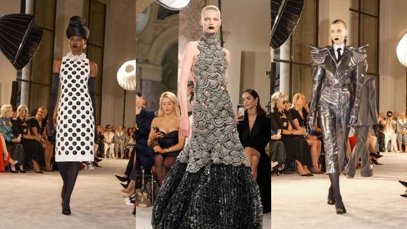 BST Schiaparelli Haute Couture Thu Đông 2025: bản giao hưởng điện ảnh đối lập