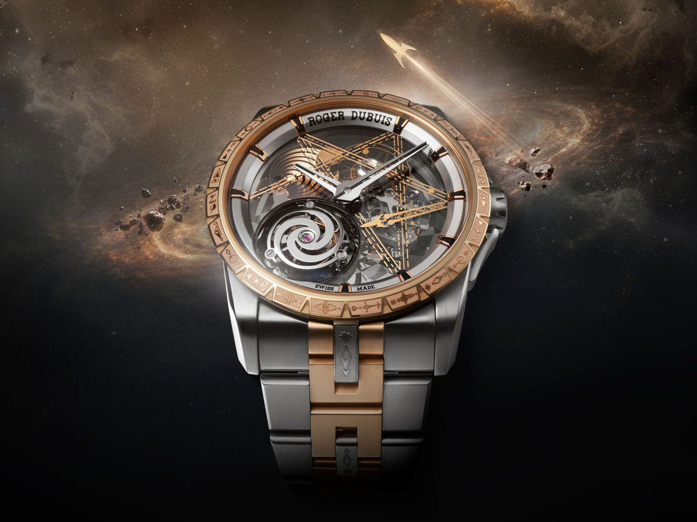 Roger Dubuis Excalibur Monotourbillon Dr. Woo: Nghệ thuật & khoa học giao thoa