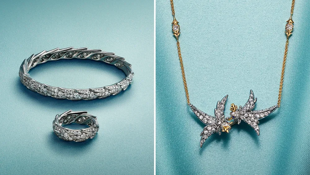 Tiffany & Co. tôn vinh biểu tượng "Bird on a Rock" trong BST trang sức cao cấp mới