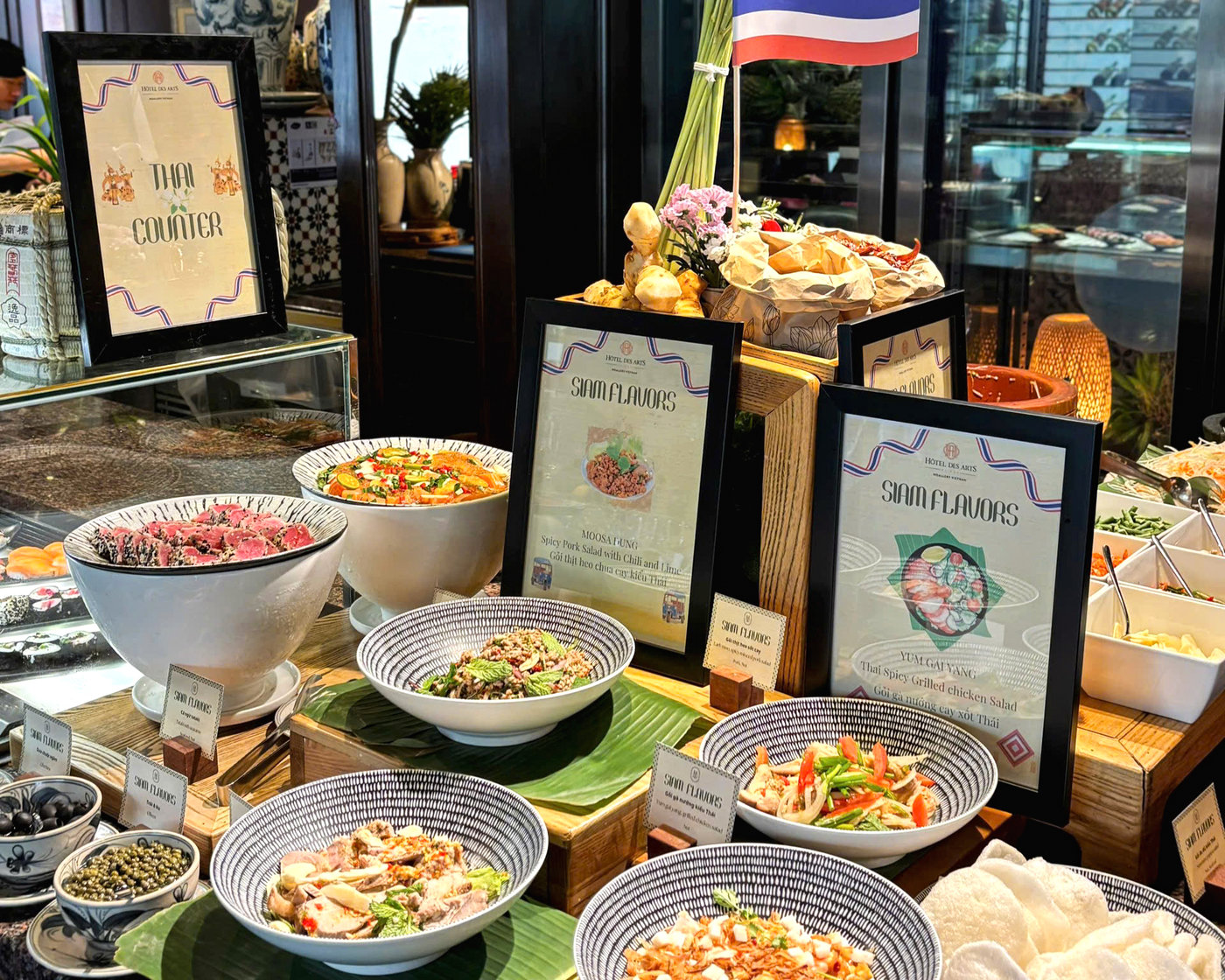 Hôtel Des Arts Saigon mang đến tuần lễ ẩm thực Thái Lan mang tên “Siam Flavors”