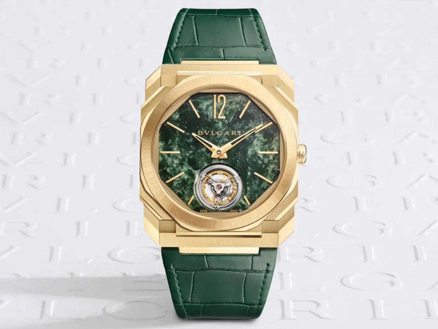 Bvlgari ra mắt tuyệt phẩm tourbillon mặt đá cẩm thạch bản giới hạn độc nhất vô nhị