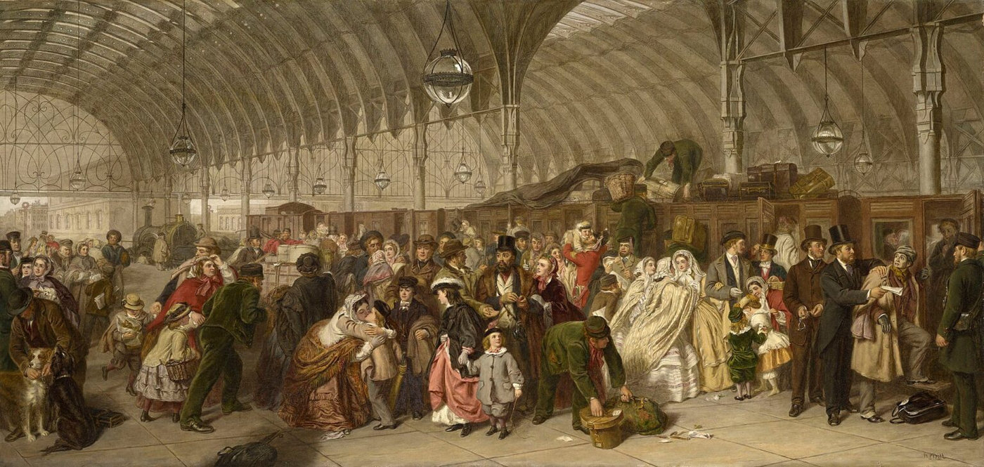 "Ga Tàu Hỏa" – William Powell Frith: Biểu tượng trường tồn của thời đại Victoria