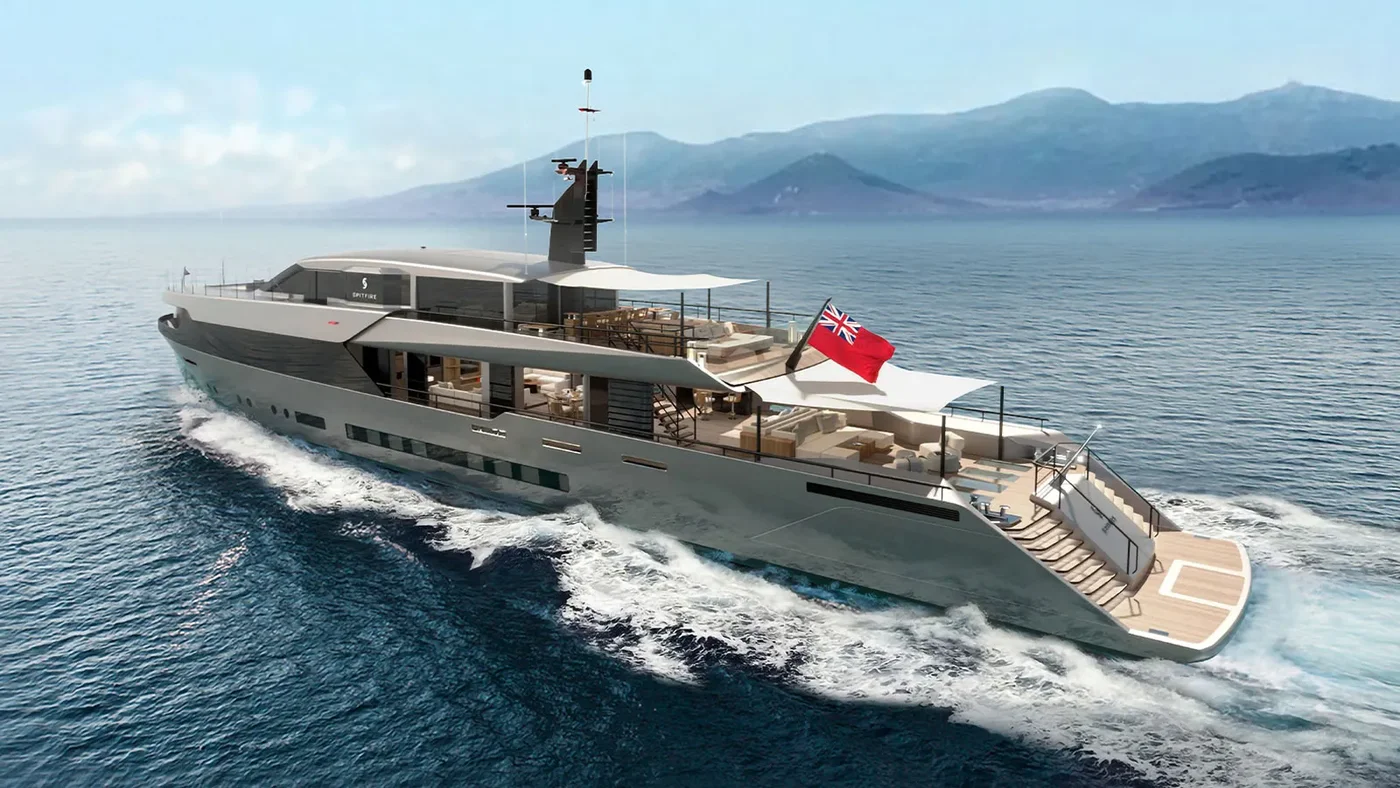 Ares Yachts hé lộ dự án siêu du thuyền “Spitfire” mới, lấy cảm hứng từ máy bay chiến đấu