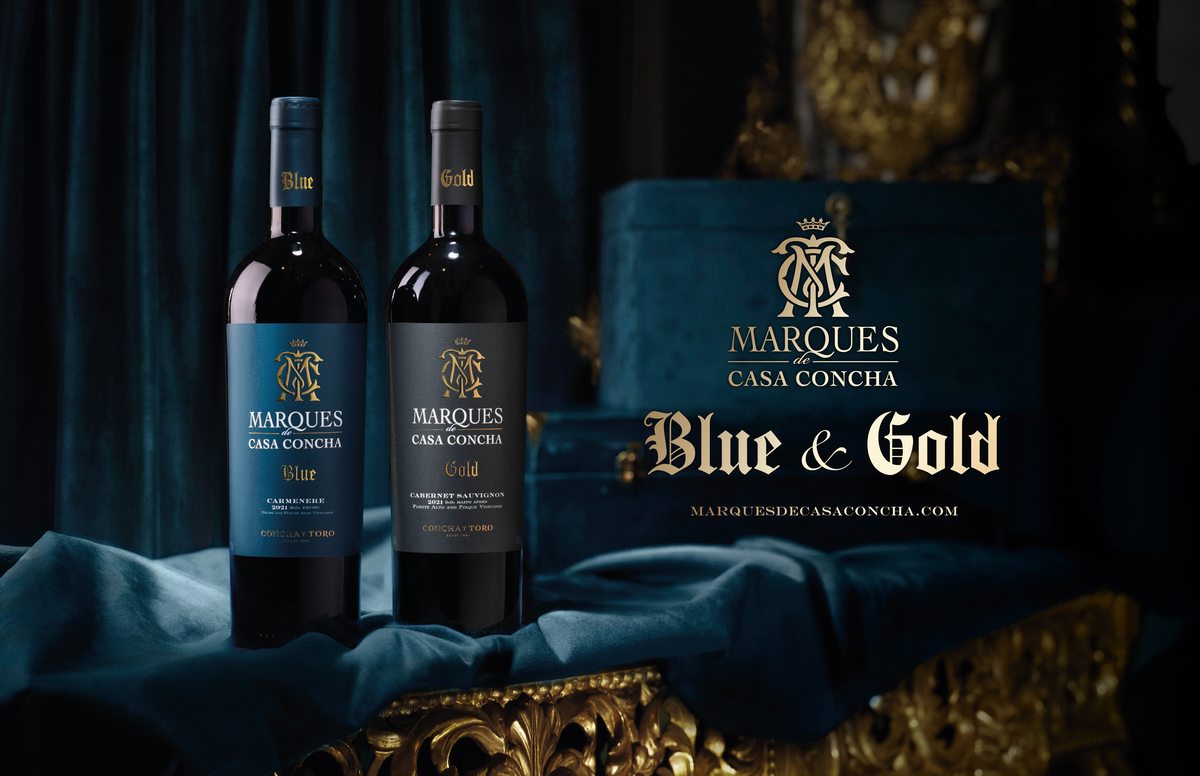Marques de Casa Concha ra mắt diện mạo mới với hai “kiệt tác” Blue & Gold đẹp cổ điển