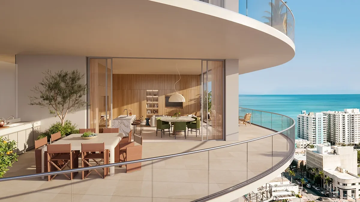 Thiên tài kiến trúc Ý "chạm khắc" nội thất cho khu căn hộ siêu sang tại Miami Beach