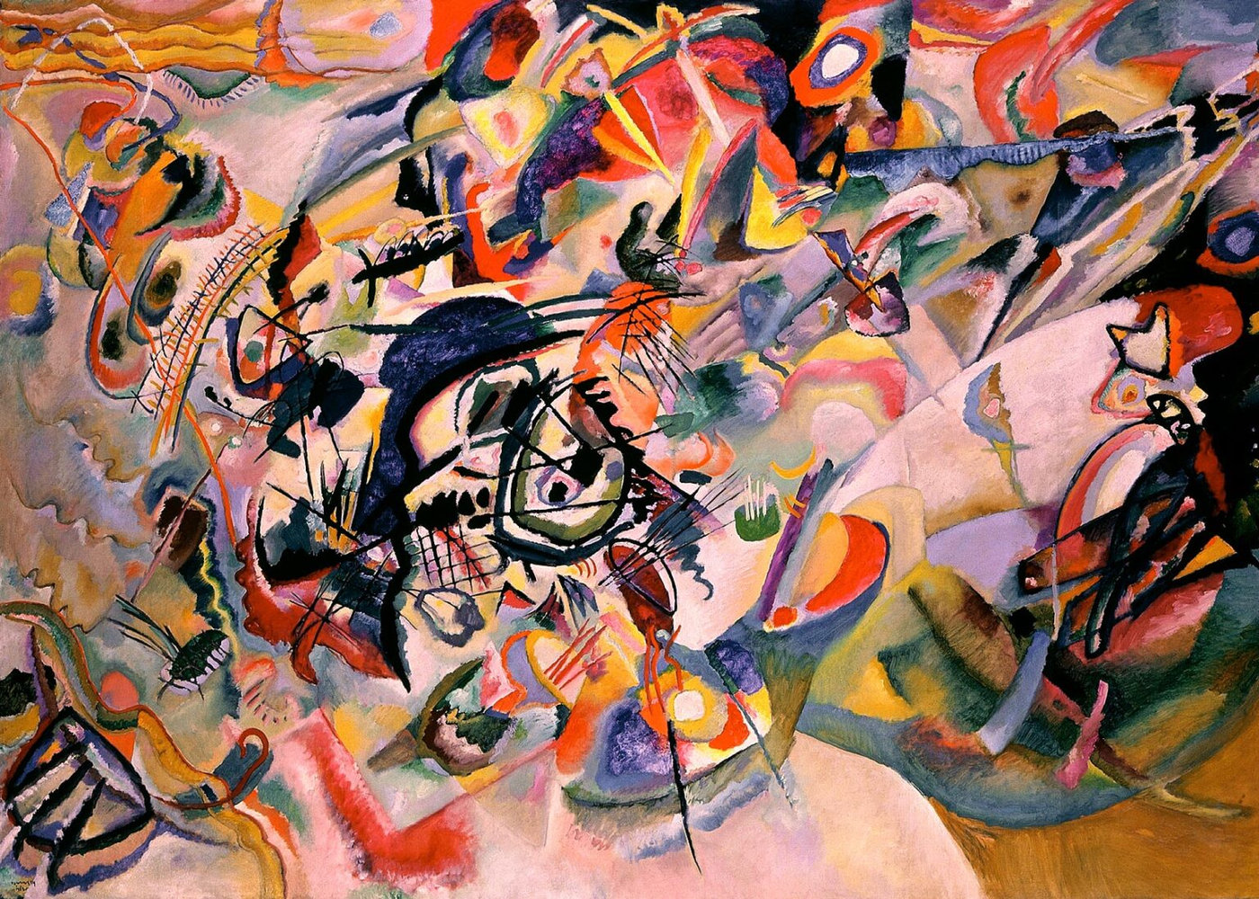 Cuộc song hành của 2 bậc thầy nghệ thuật trừu tượng Kandinsky và Malevich