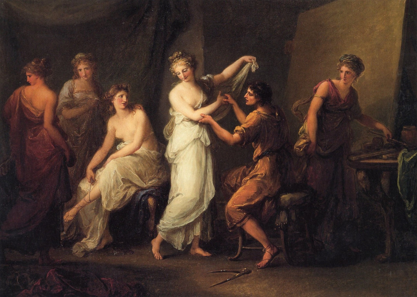 Tuyệt tác "Helen thành Troy" của Angelica Kauffman: Biểu tượng cái đẹp và bi kịch