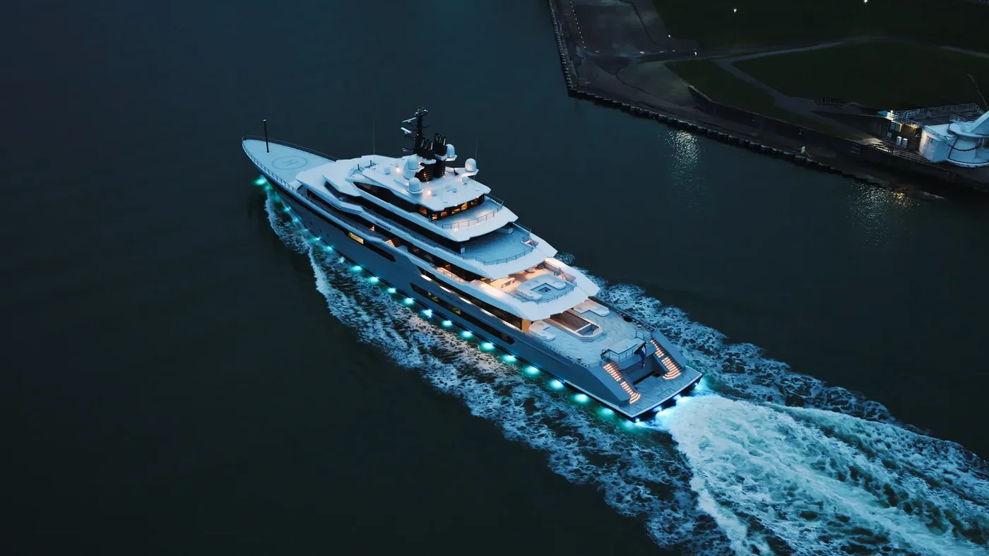 Du thuyền Oceanco Leviathan 111m – siêu phẩm từ sự hợp tác của hơn 2.000 chuyên gia