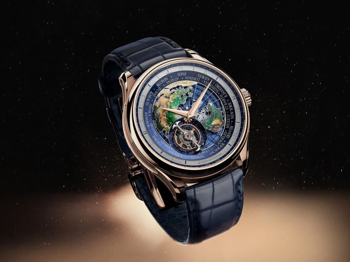 Jaeger-LeCoultre tái hiện thời gian Trái Đất với Master Grande Tradition Calibre 948