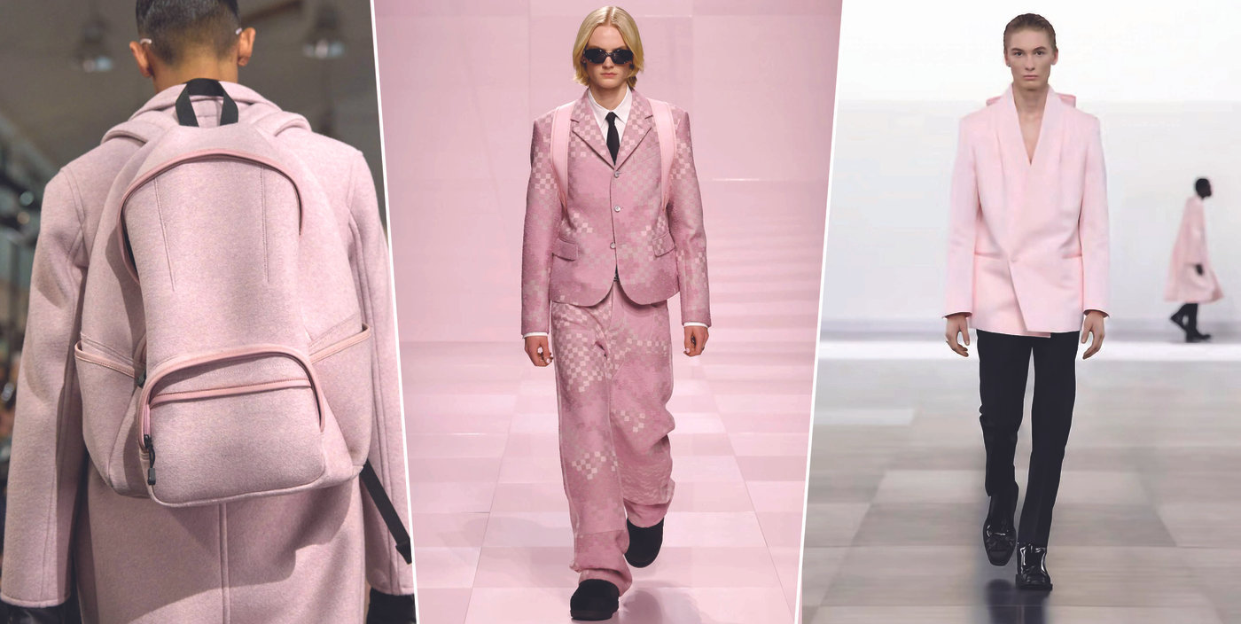"Real men wear pink" – Khi phái nam chọn hồng là sắc màu nổi bật nhất 2025